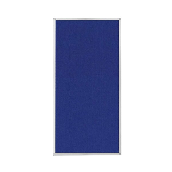 Versare Hush Panel Configurable Cubicle Partition 3' x 6' Royal Blue Fabric 1852305 - main